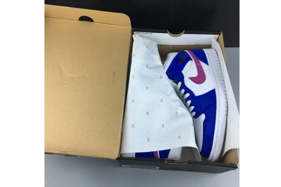554724-451 1 ROYAL MID HYPER 554724-451 VIOLET-WHITE JORDAN AIR HYPER 0824
